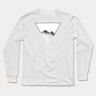 Distressed mountains Long Sleeve T-Shirt